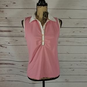 Izod sleeveless golf shirt